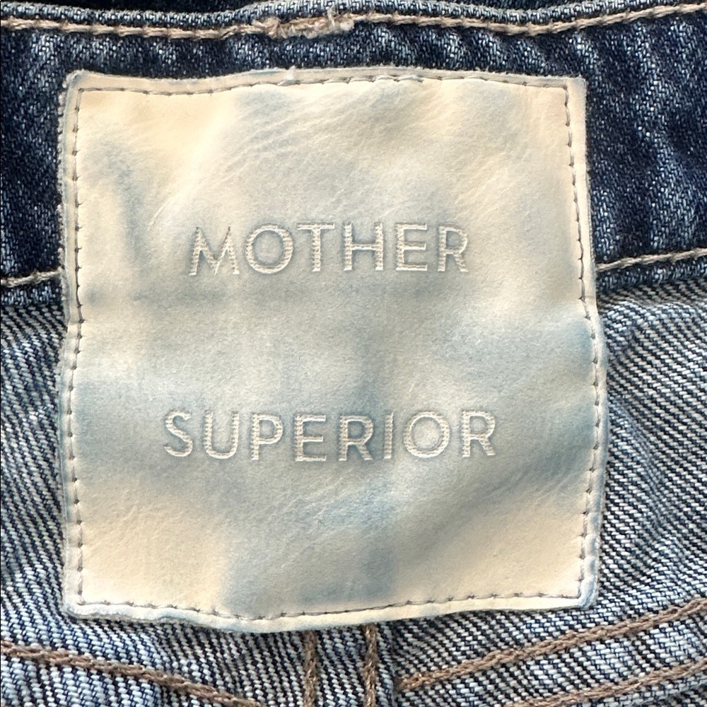 Mother Jeans The Spitfire Nerdy Cuff Did You Bring Me Anything Size 31 - Picture 7 of 10